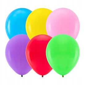 BALONY PASTELOWE KOLOROWE 5 CALI 20szt
