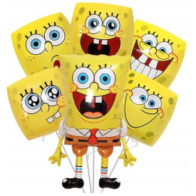 ZESTAW BALONÓW SPONGEBOB S1 / S3 / S4 / S5 / S6 / S7