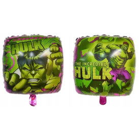 BALON FOLIOWY HULK KWADRATOWY 45cm