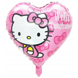 BALON FOLIOWY HELLO KITTY H14