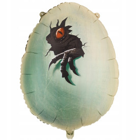 BALON FOLIOWY JAJKO JURASSIC WORLD DINO PARK DINOZAURY URODZINY HEL 64 cm